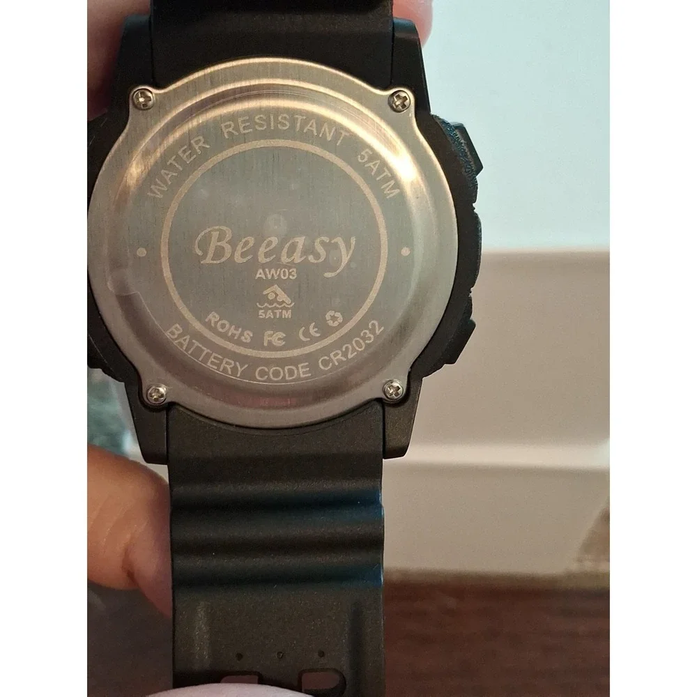 Beeasy AW03 Mens Digital Sports Watch. Alarm,stopwatch,calendar,LED Backlight.
